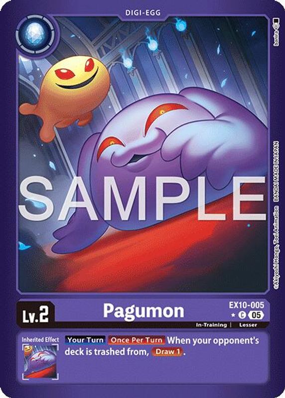 Pagumon (Limited Foil) - EX10-005 - Common