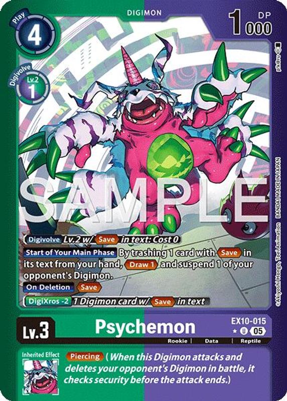 Psychemon (Limited Foil) - EX10-015 - Uncommon
