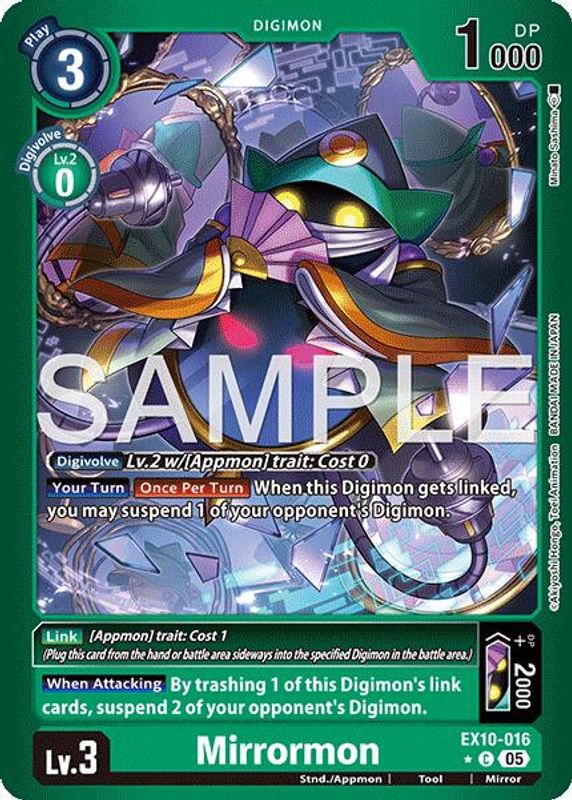 Mirrormon (Limited Foil) - EX10-016 - Common