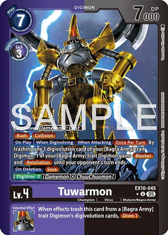 Tuwarmon (Limited Foil) - EX10-045 - Uncommon