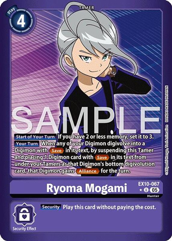 Ryoma Mogami (Limited Foil) - EX10-067 - Uncommon