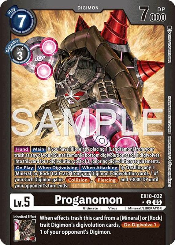 Proganomon (Limited Foil) - EX10-032 - Common