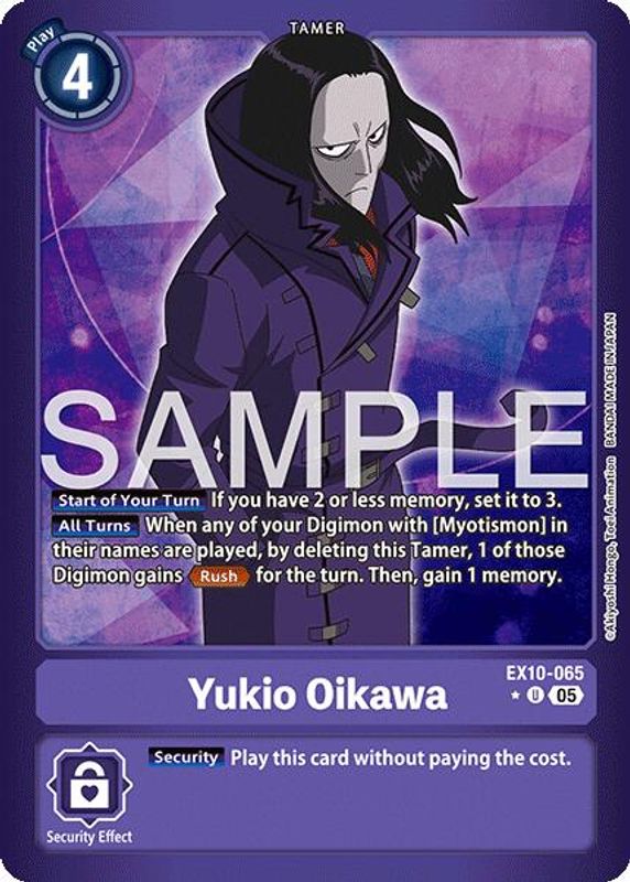 Yukio Oikawa (Limited Foil) - EX10-065 - Rare