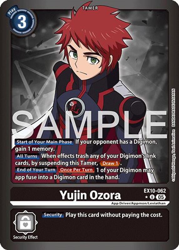 Yujin Ozora (Limited Foil) - EX10-062 - Uncommon