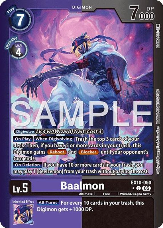 Baalmon (Limited Foil) - EX10-050 - Common