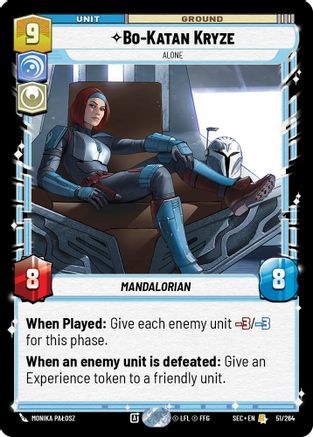 Bo-Katan Kryze - Alone - 51/264 - Rare