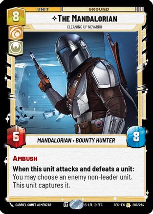 The Mandalorian - Cleaning up Nevarro - 209/264 - Rare