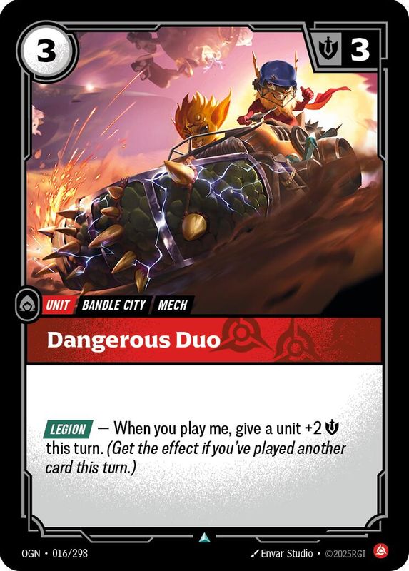 Dangerous Duo - 016/298 - Uncommon