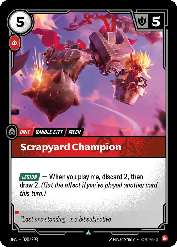 Scrapyard Champion - 020/298 - Uncommon
