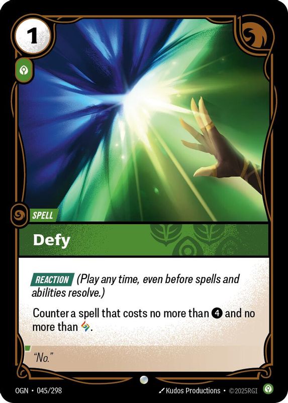 Defy - 045/298 - Common