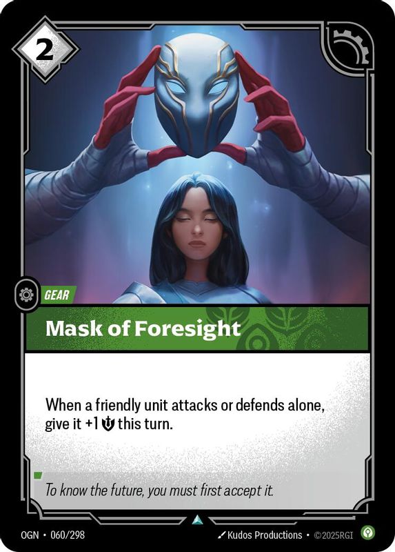 Mask of Foresight - 060/298 - Uncommon