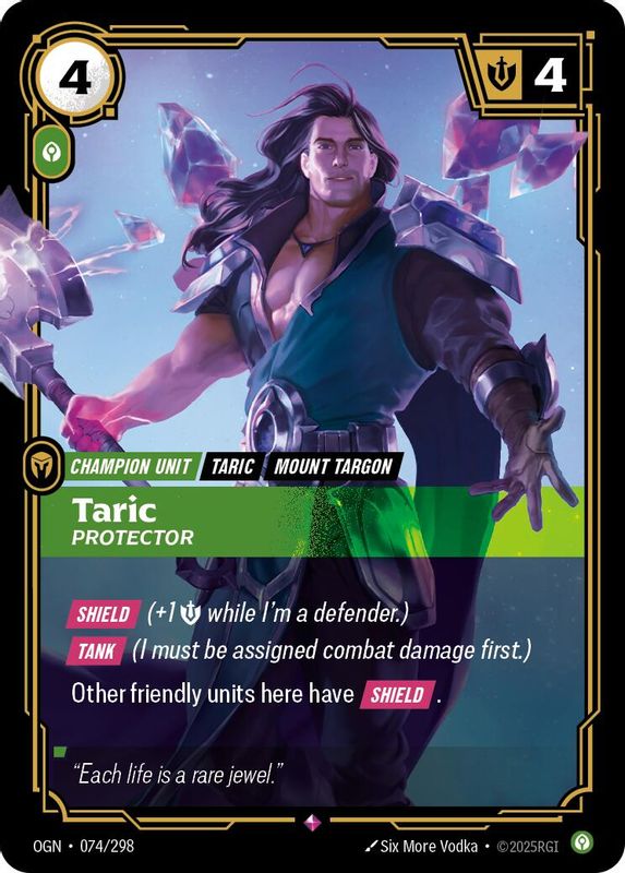 Taric - Protector - 074/298 - Rare
