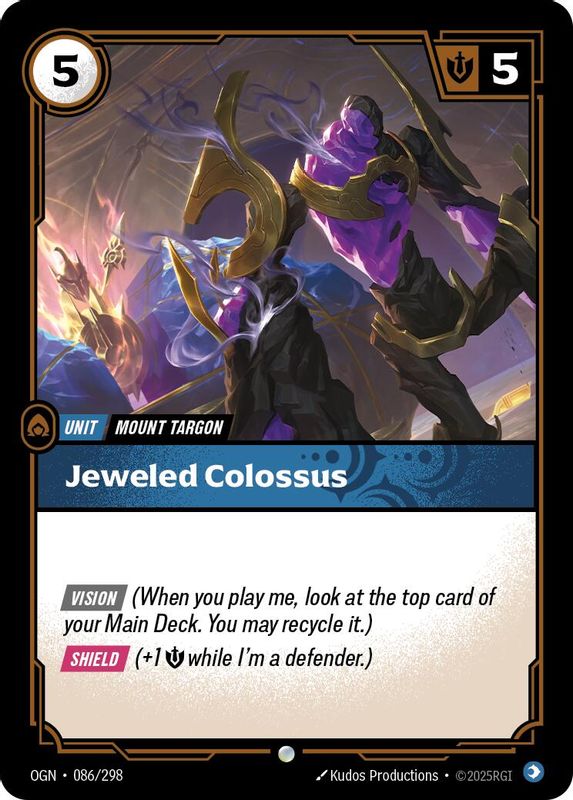 Jeweled Colossus - 086/298 - Common