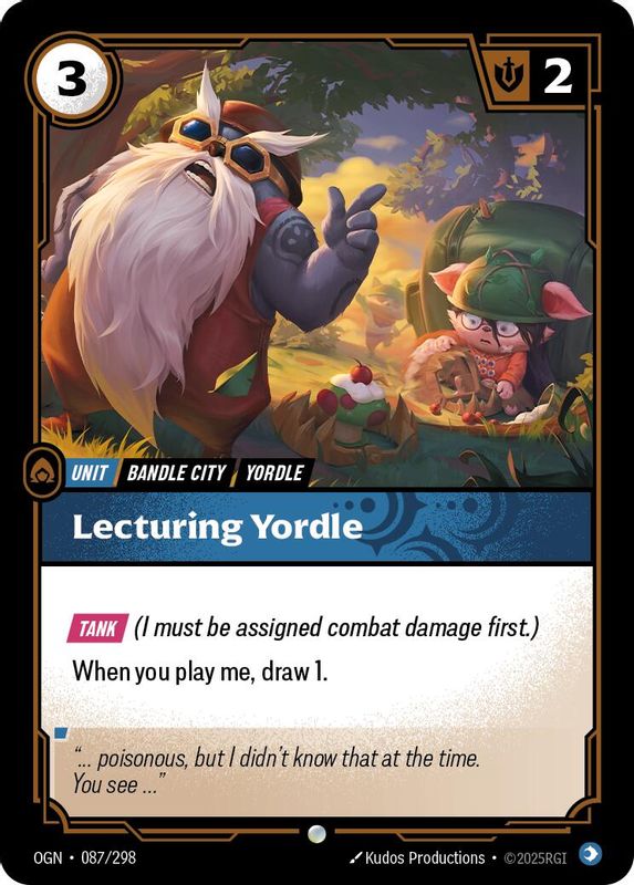 Lecturing Yordle - 087/298 - Common