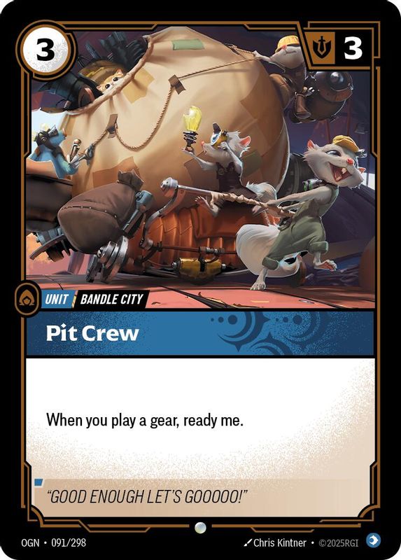 Pit Crew - 091/298 - Common