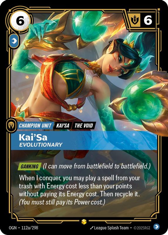 Kai'Sa - Evolutionary - 112a/298 - Alternate Art