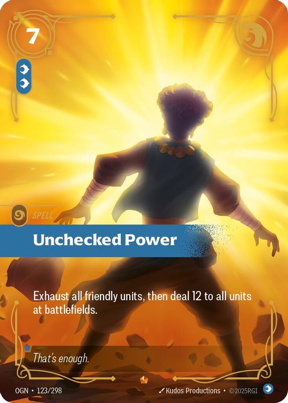 Unchecked Power - 123/298 - Epic