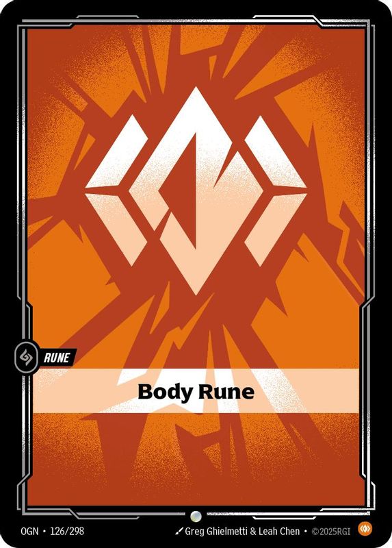 401 Games Canada - Body Rune - 126/298 - Common