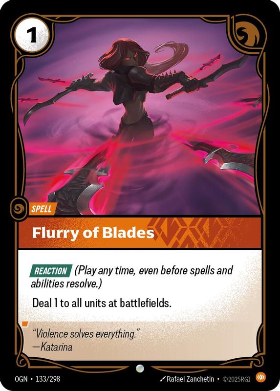 Flurry of Blades - 133/298 - Common
