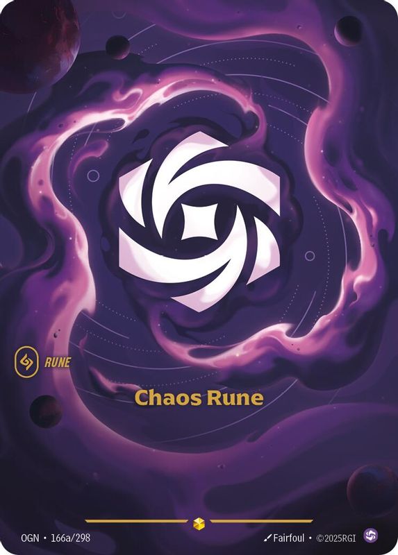 Chaos Rune - 166a/298 - Alternate Art