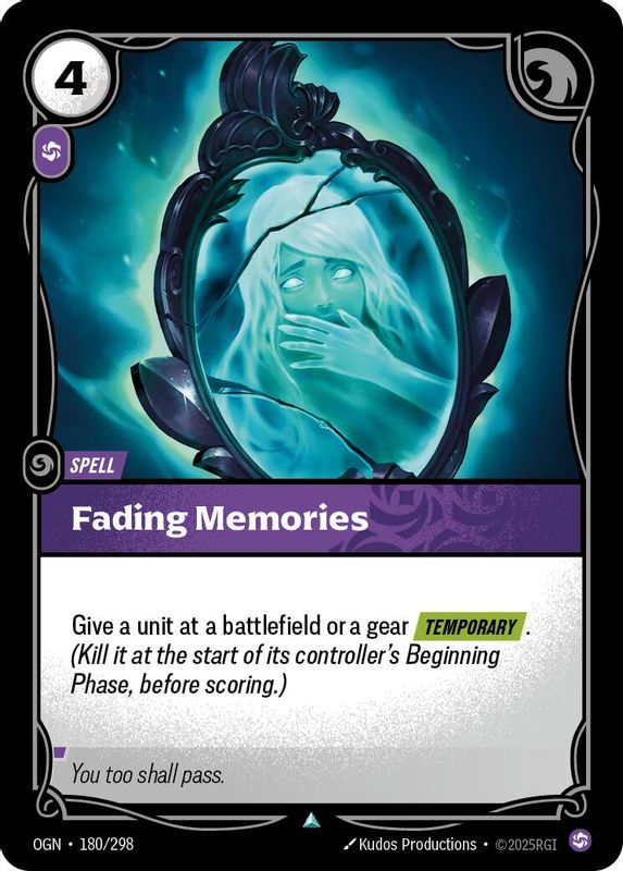 Fading Memories - 180/298 - Uncommon