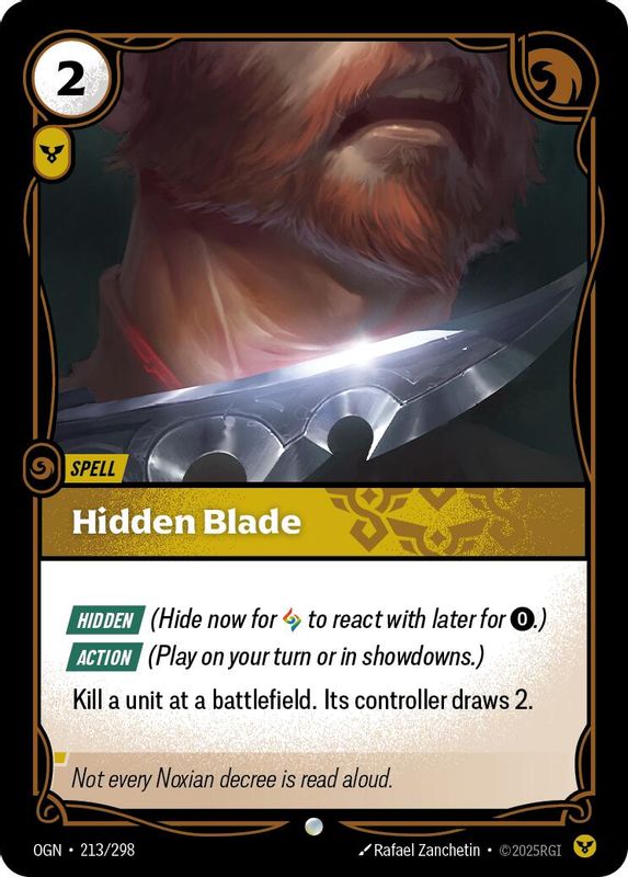 Hidden Blade - 213/298 - Common