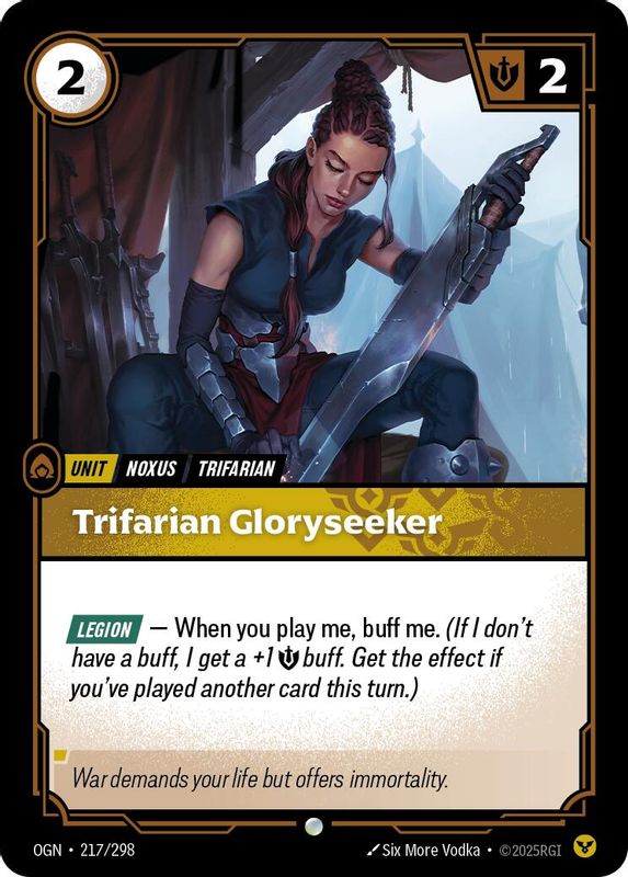 Trifarian Gloryseeker - 217/298 - Common