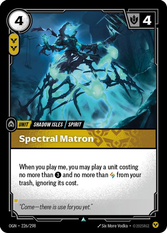 Spectral Matron - 226/298 - Uncommon