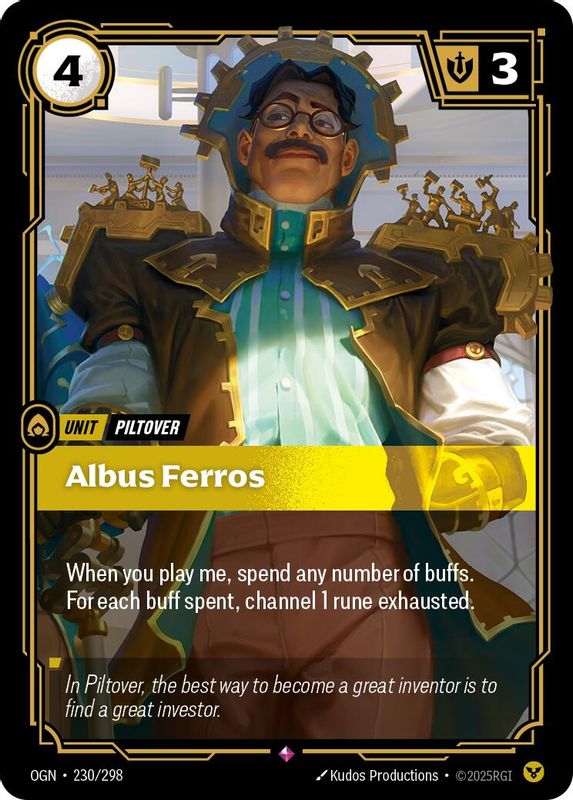 Albus Ferros - 230/298 - Rare
