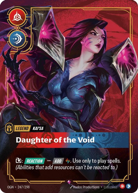 401 Games Canada - Kai'Sa - Daughter of the Void - 247/298 - Rare 401 Games Canada - Kai'Sa - Daughter of the Void - 247/298 - Rare