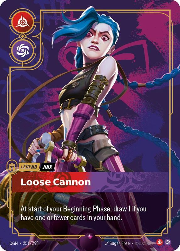 Jinx - Loose Cannon - 251/298 - Rare