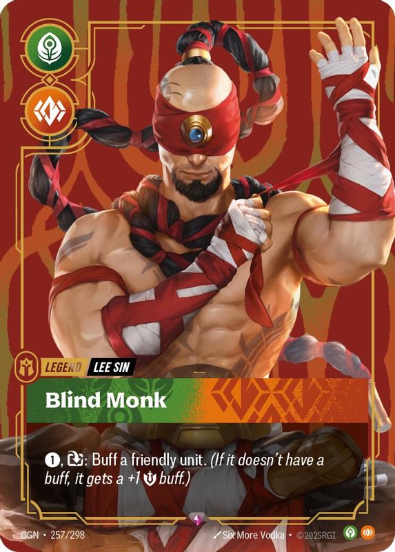Lee Sin - Blind Monk - 257/298 - Rare