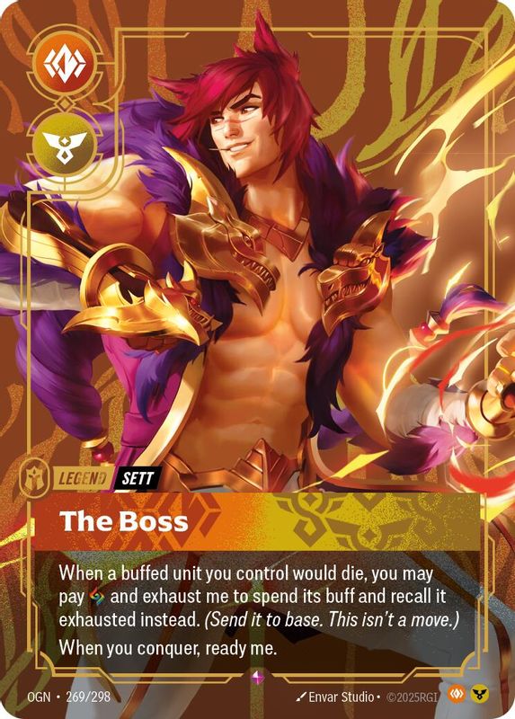 Sett - The Boss - 269/298 - Rare