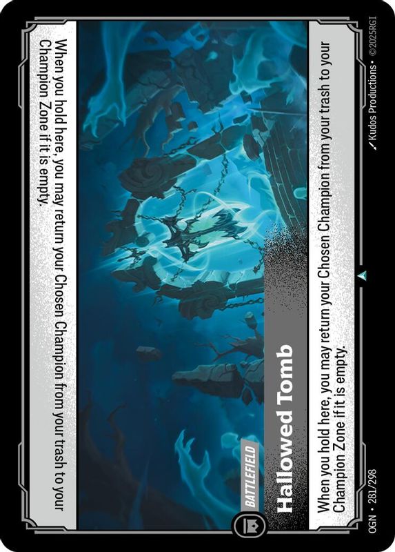 Hallowed Tomb - 281/298 - Uncommon