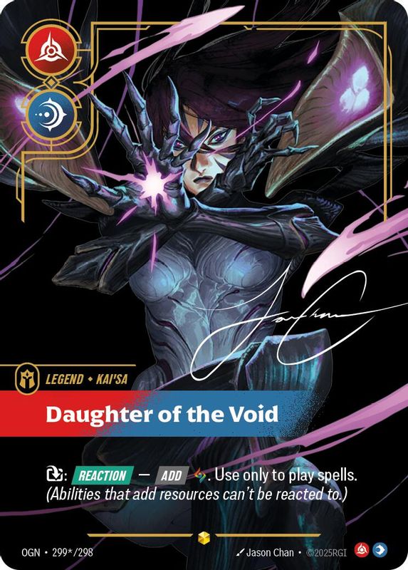 Kai'Sa - Daughter of the Void - 299*/298 - Signature