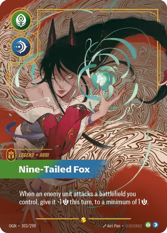 Ahri - Nine-Tailed Fox - 303/298 - Overnumbered