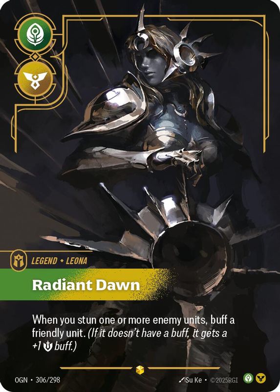 Leona - Radiant Dawn - 306/298 - Overnumbered