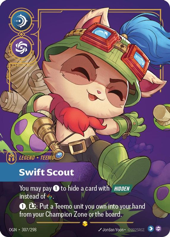 Teemo - Swift Scout - 307/298 - Overnumbered