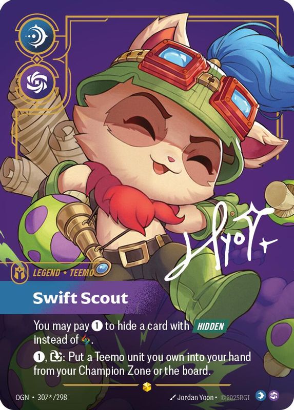 Teemo - Swift Scout - 307*/298 - Signature