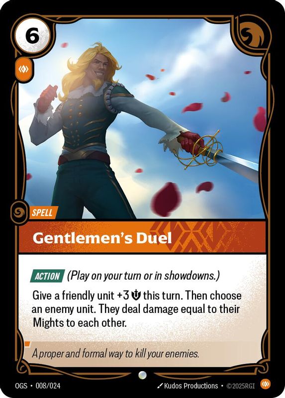 Gentlemen's Duel - 008/024 - Common