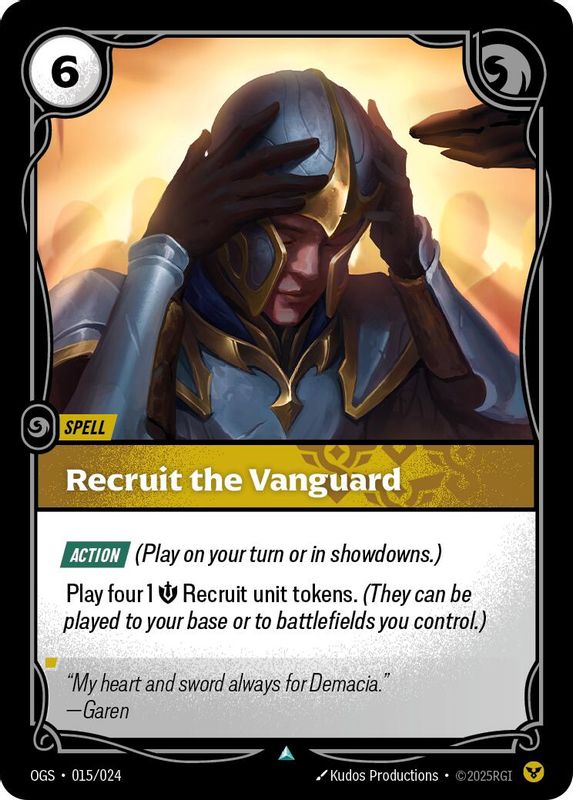 Recruit the Vanguard - 015/024 - Uncommon