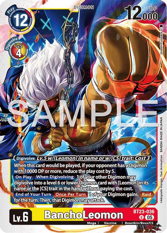 BanchoLeomon - BT23-036 - Uncommon