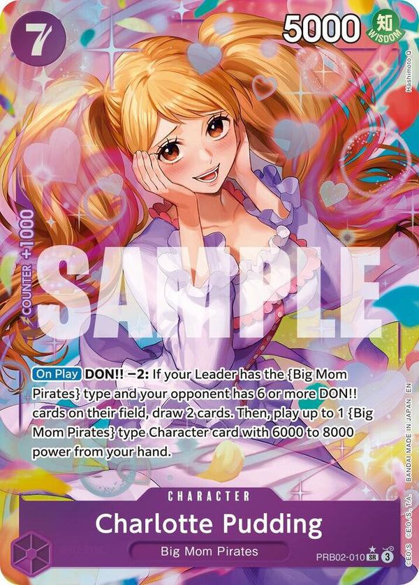 Charlotte Pudding (Alternate Art) - PRB02-010 - Super Rare