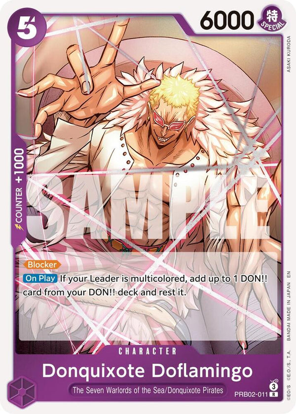 Donquixote Doflamingo - PRB02-011 - Rare