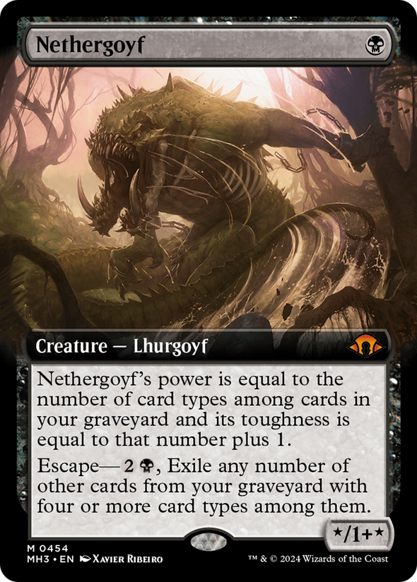 Nethergoyf - Extended Art (MH3)