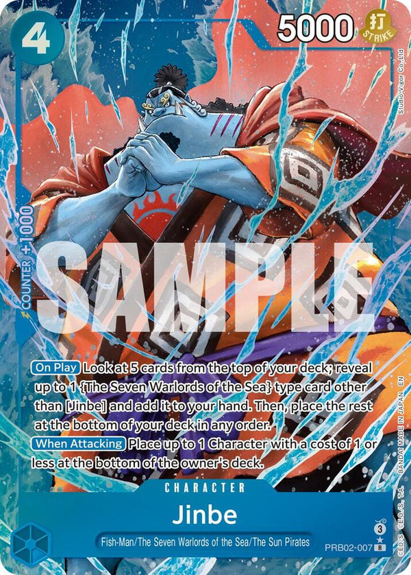 Jinbe (Alternate Art) - PRB02-007 - Rare