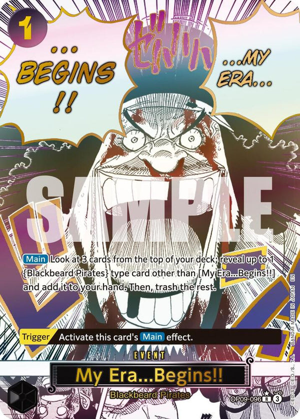 My Era...Begins!! (PRB02) (Manga) - OP09-096 - Rare