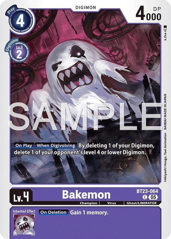 Bakemon - BT23-064 - Common