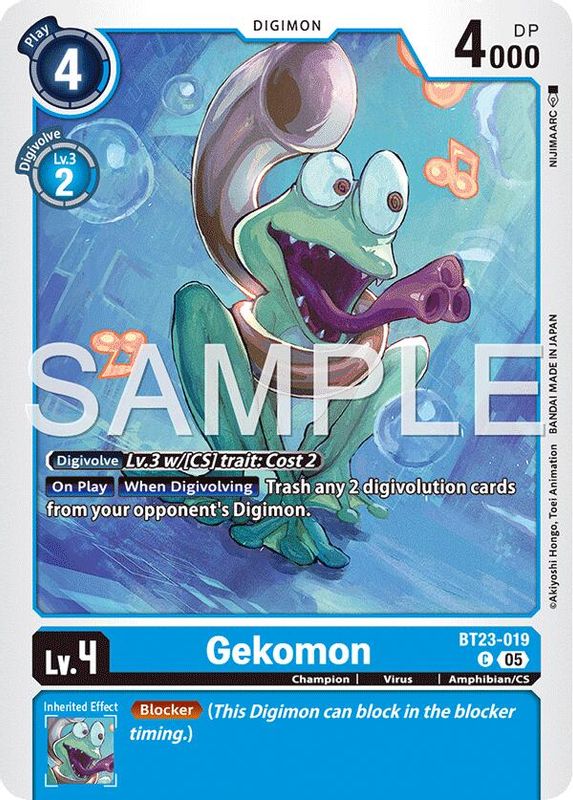 Gekomon - BT23-019 - Common