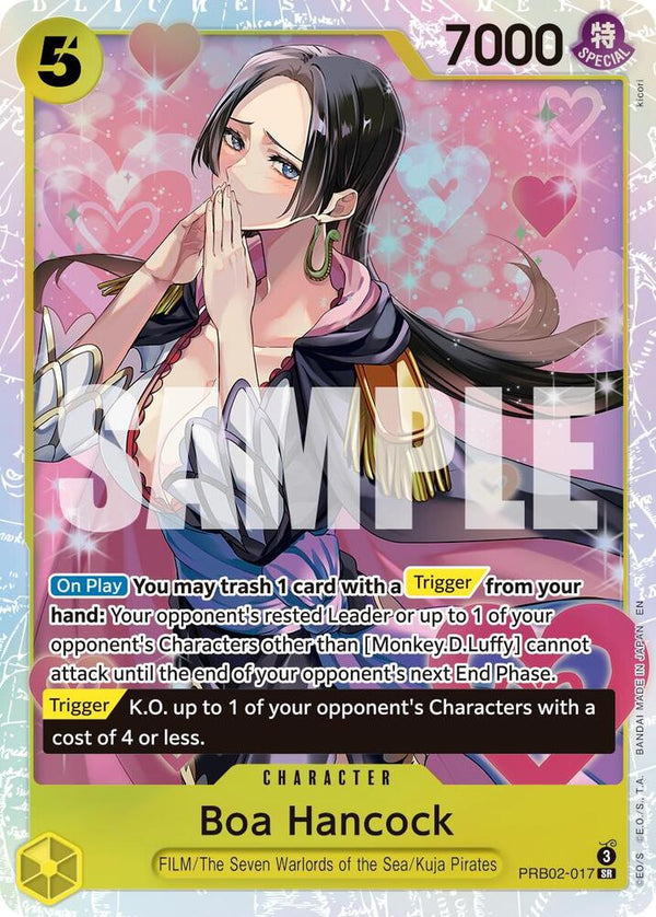 Boa Hancock - PRB02-017 - Super Rare